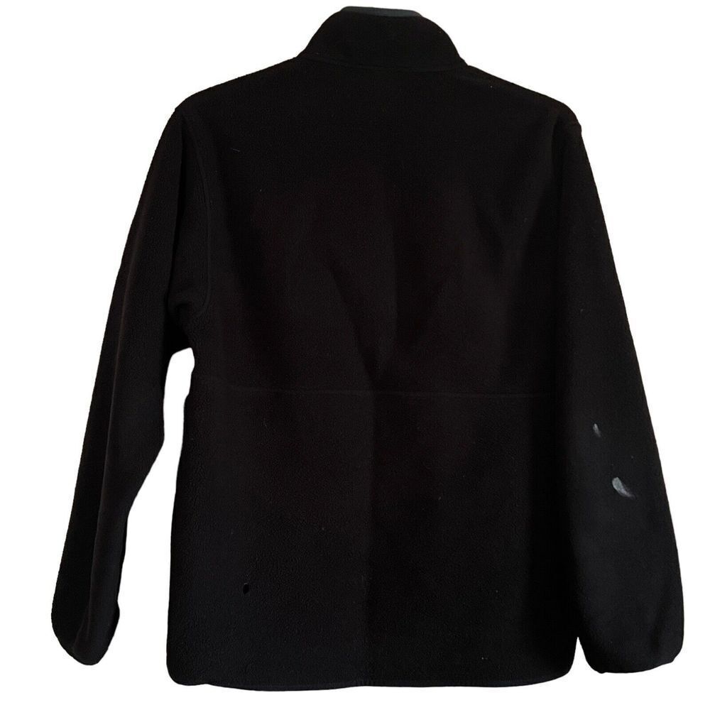 Patagonia Men's Synchilla Marsupial Pullover 1/2 Zip Black Fleece Sweater M - Picture 5 of 15